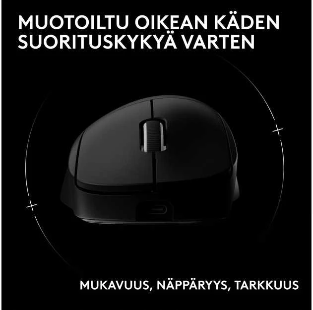 Logitech PRO X S LGT 2 DEX Pelė TORPEDO - EMSNO LANGEWR2I-934BLACKRTL