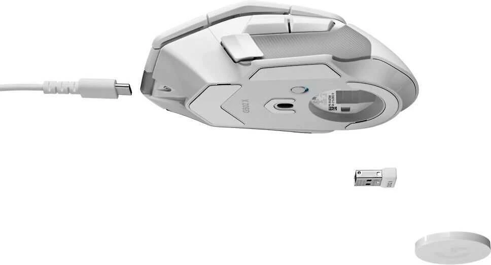 LOGITECH G502 X LIGHTSPEED Belaidė pelė žaidimams - Baltas/CORE - EWR2