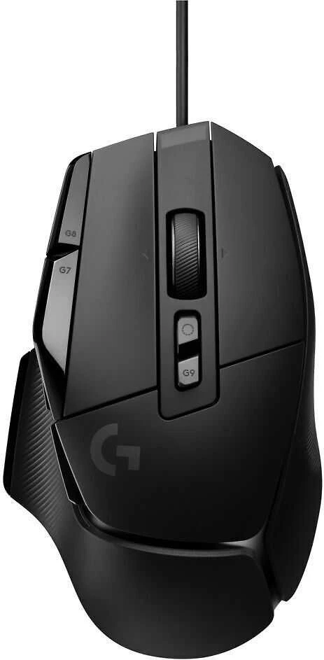 LOGITECH G502 X Pelė žaidimams - Juodas - USB + G240 Pelė kilimėlis