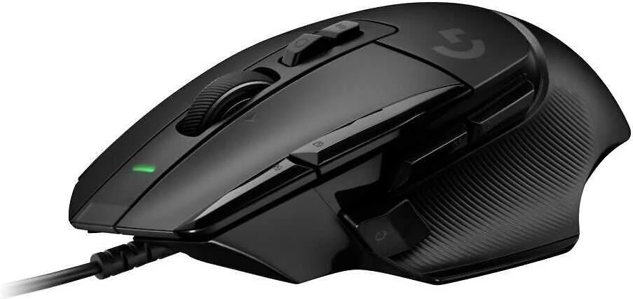 LOGITECH G502 X Pelė žaidimams - Juodas - USB + G240 Pelė kilimėlis
