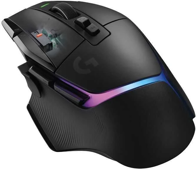 Pelė Logitech G502 X Plus Lightspeed -langaton pelihiiri, musta