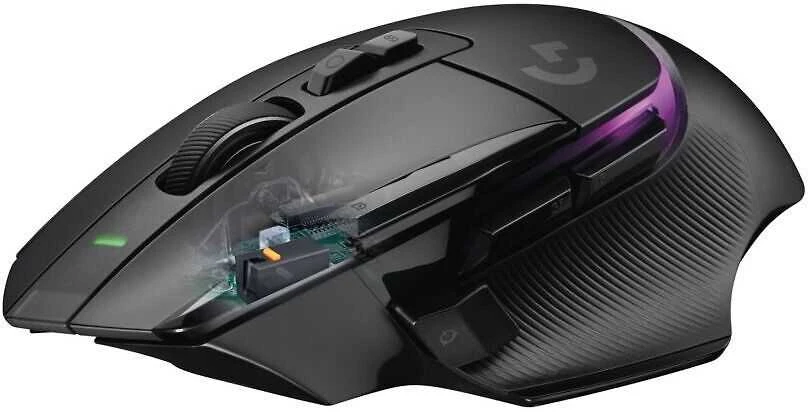 Pelė Logitech G502 X Plus Lightspeed -langaton pelihiiri, musta