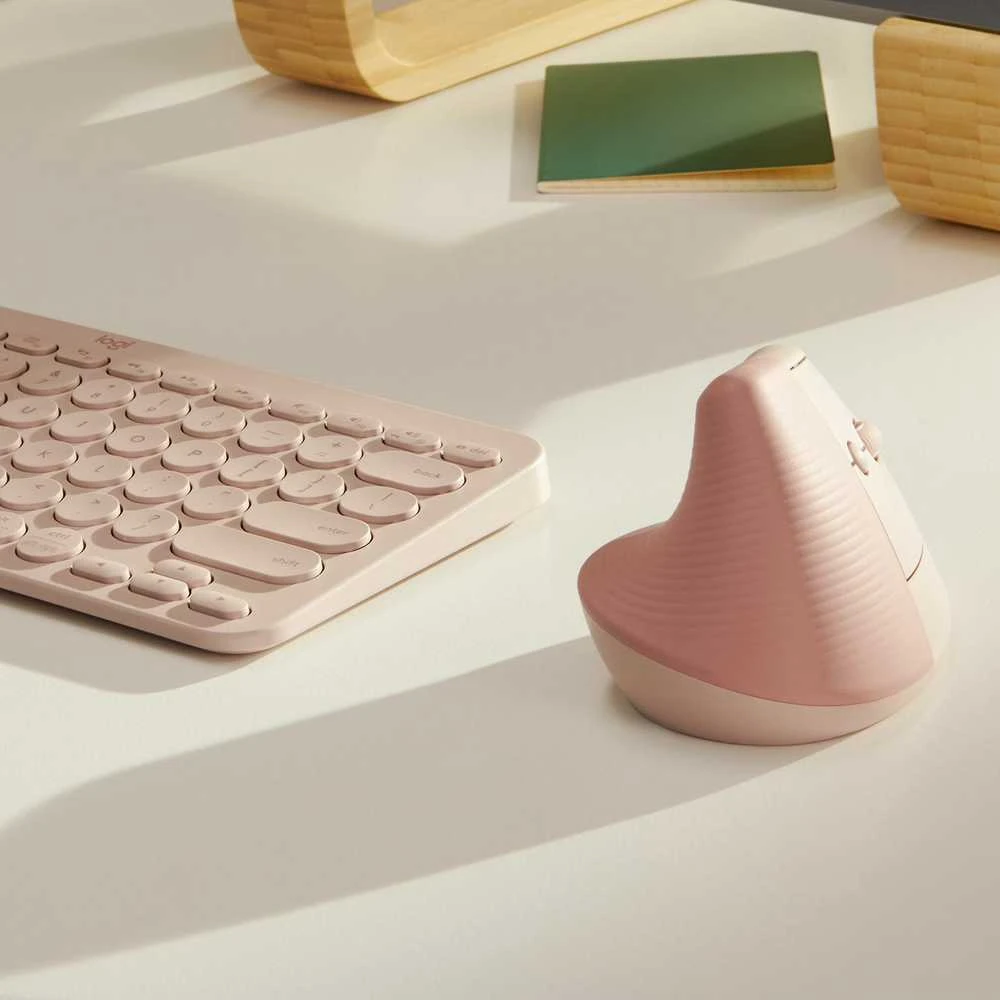 Pelė Logitech Lift, rožinė