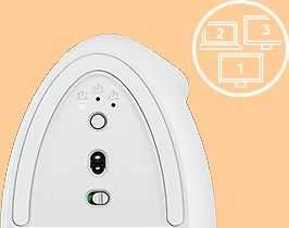 Pelė Logitech Lift, Baltos spalvos