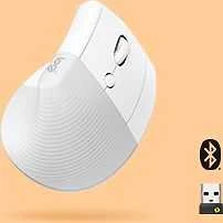 Pelė Logitech Lift, Baltos spalvos