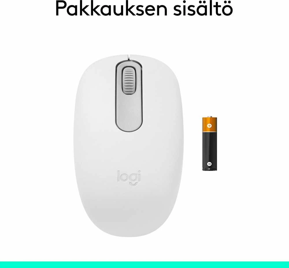 LOGITECH M196 Bluetooth pelė - IŠJUNGTA Baltas - BT - EMEA28i-935