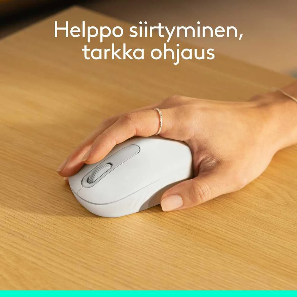 LOGITECH M196 Bluetooth pelė - IŠJUNGTA Baltas - BT - EMEA28i-935