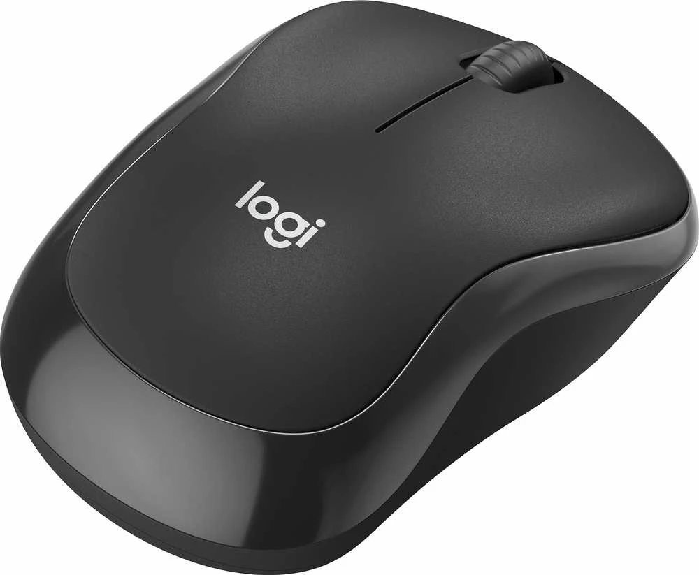 Belaidė pelė Logitech M240 Silent Bluetooth Mouse, grafito spalvos