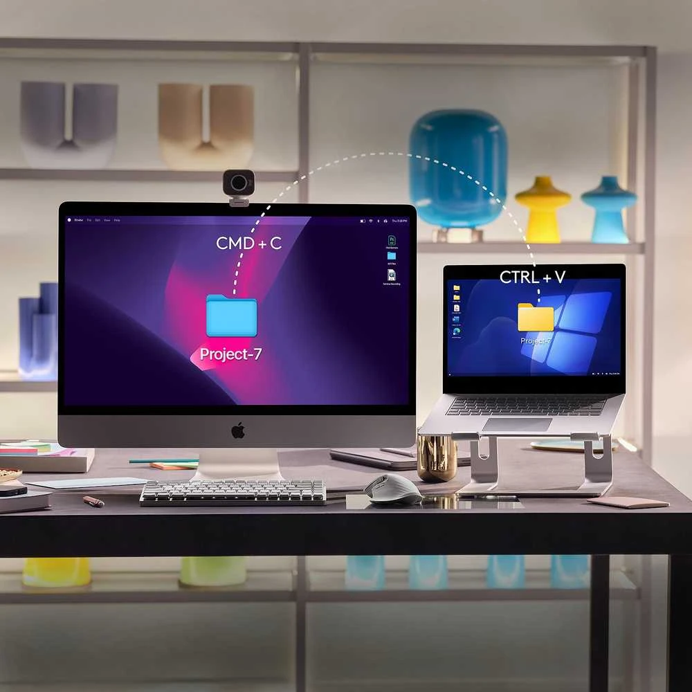 Belaidė pelė Logitech MX Master 3S for Mac, pilkos spalvos