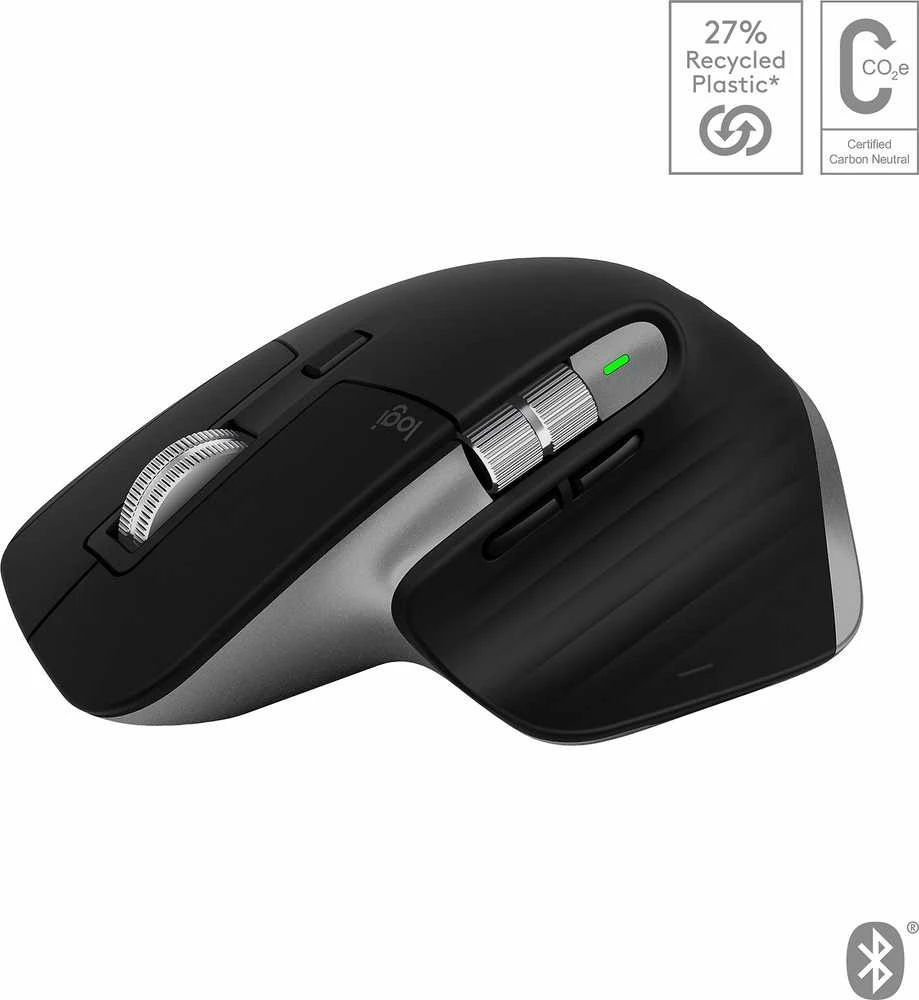 Belaidė pelė Logitech MX Master 3S for Mac, pilkos spalvos