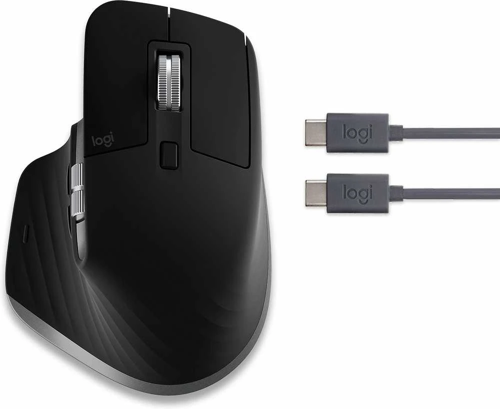 Belaidė pelė Logitech MX Master 3S for Mac, pilkos spalvos
