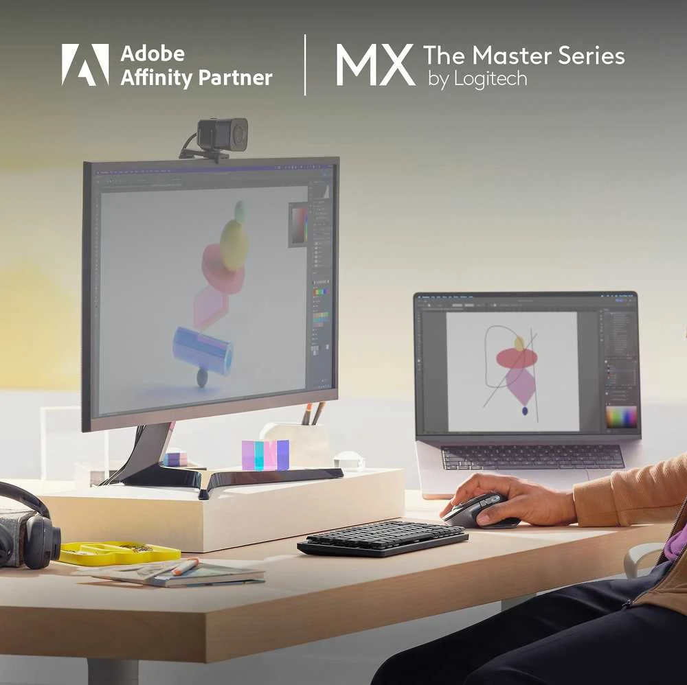 Belaidė pelė Logitech MX Master 3S for Mac, pilkos spalvos