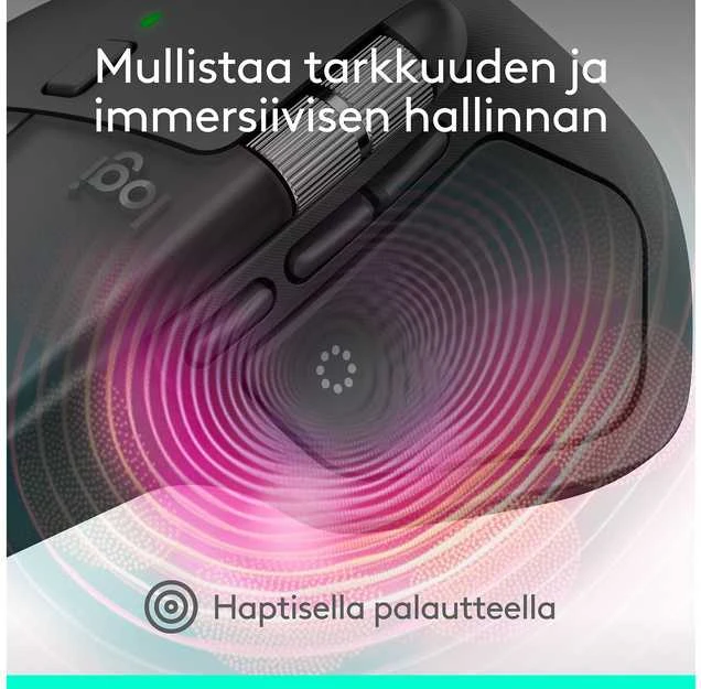 Pelė Logitech MX Master 4 hiiri, grafiitti