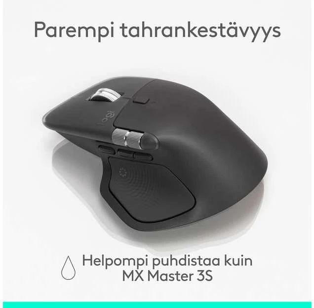 Pelė Logitech MX Master 4 hiiri, grafiitti
