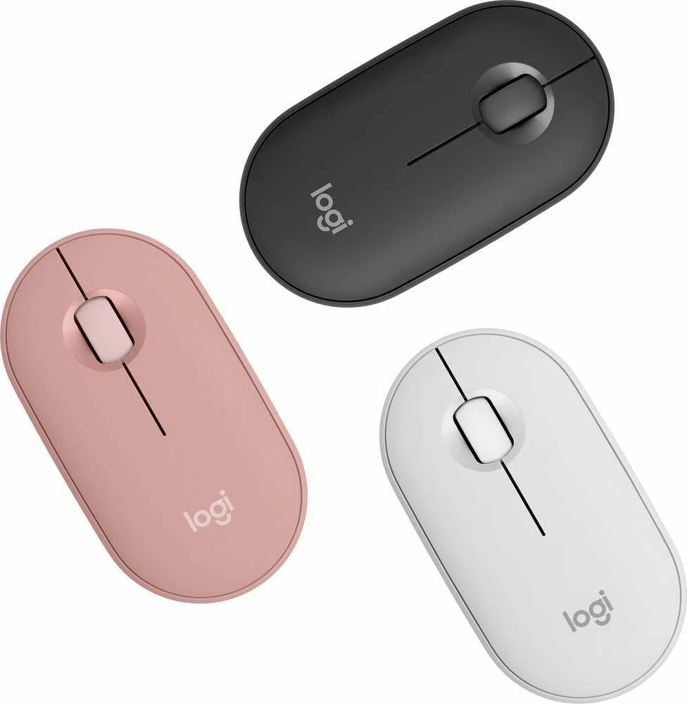 Belaidė pelė Logitech Pebble Mouse 2 M350s, Juoda