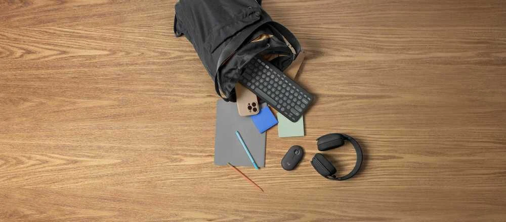 Belaidė pelė Logitech Pebble Mouse 2 M350s, Juoda