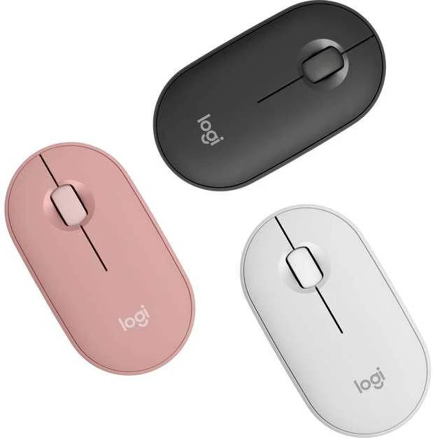 Belaidė pelė Logitech Pebble 2 M350s, Rožinė
