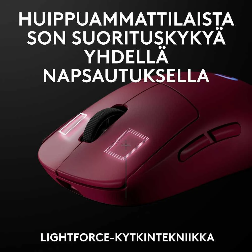 Pelė Logitech Rožinė PRO 2 LIGHTSPEED - Rožinis - EWR2I-934