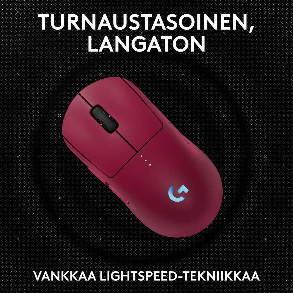 Pelė Logitech Rožinė PRO 2 LIGHTSPEED - Rožinis - EWR2I-934