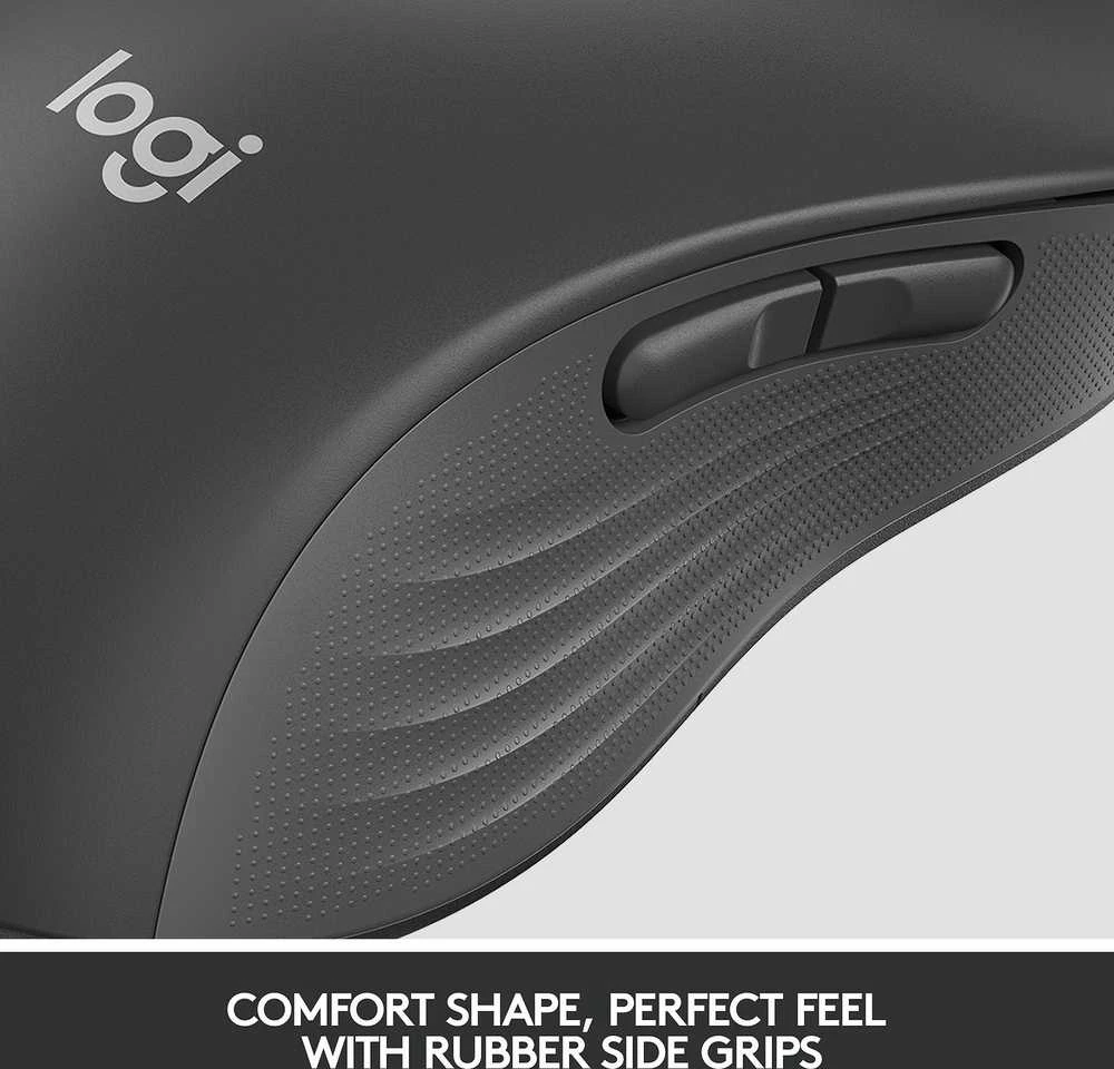 Belaidė pelė Logitech Signature M650 L Left, grafito spalvos
