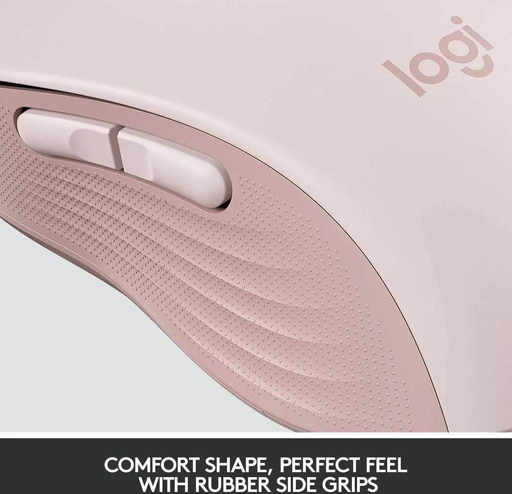 Pelė Logitech Signature M650 -langaton hiiri, pinkki