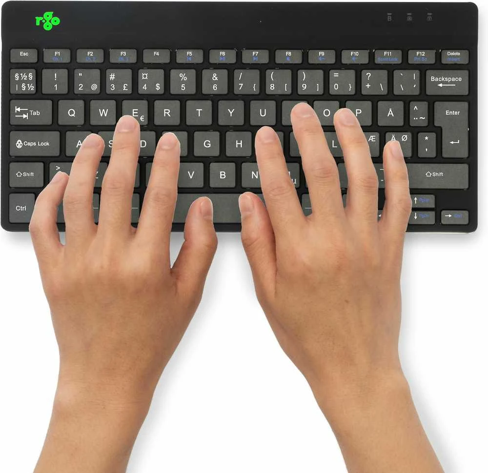 R Go Tools Compact Break ergonomiška klaviatūra, QWERTY (ND),