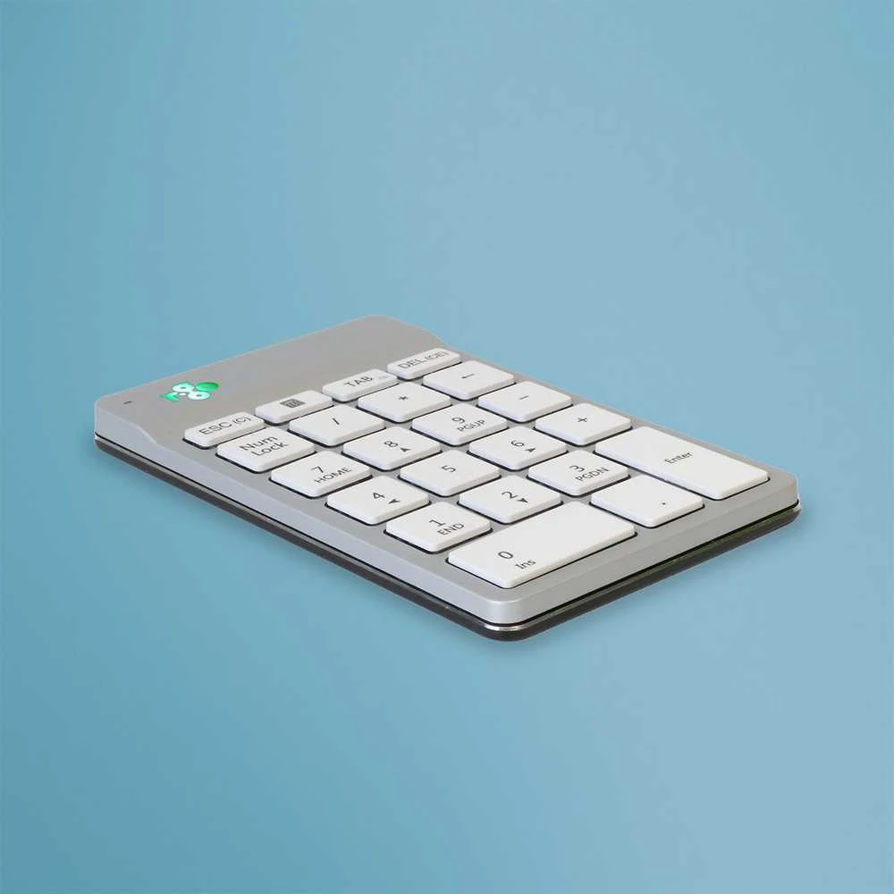 R-GO TOOLS NUMPAD BREAK Baltas - BLUETOOTH SKAITMENINĖ Klaviatūra
