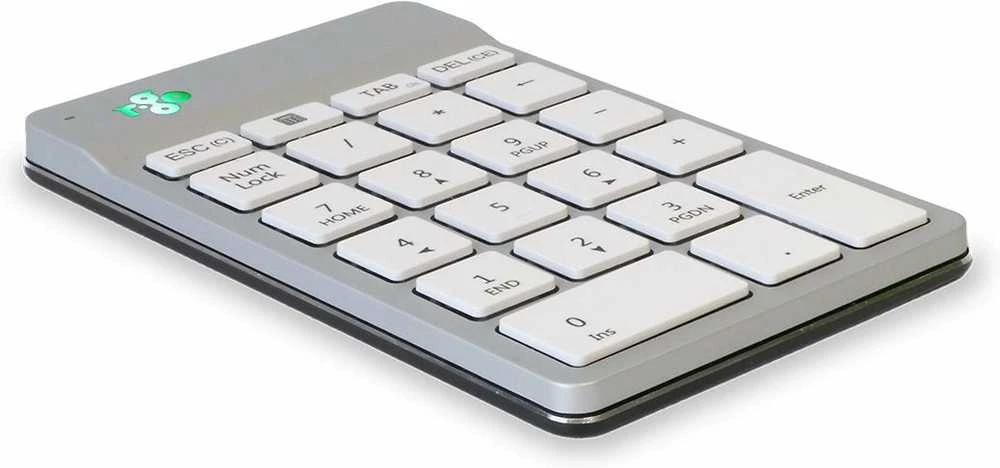 R-GO TOOLS NUMPAD BREAK Baltas - BLUETOOTH SKAITMENINĖ Klaviatūra