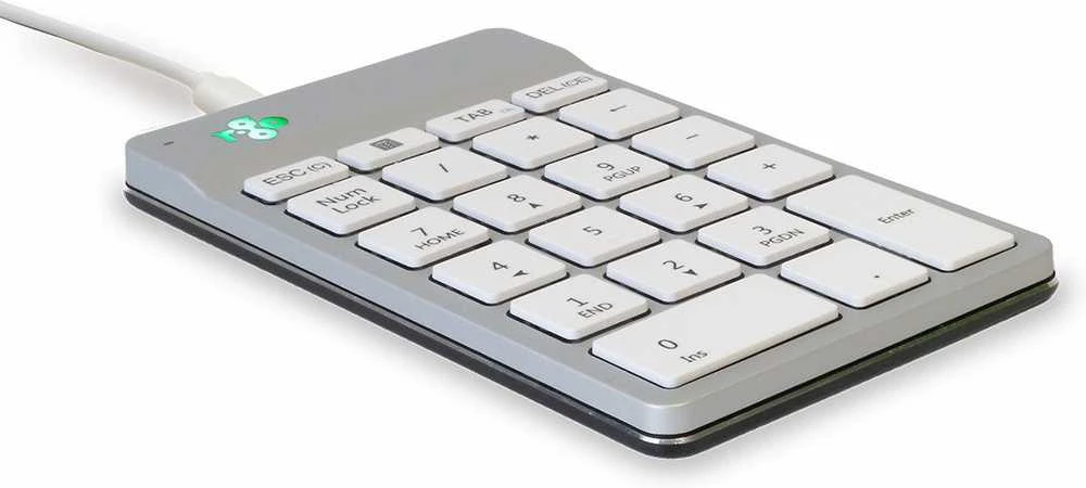 Carruzzo R-GO TOOLS SKAITMENINĖ KLAVIATŪRA SU Baltas LAIDU