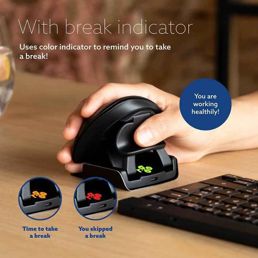 R Go Tools R-GO TWISTER ERGONOMISCHE MAUS - ERGONOMIC Pelė - su laidu/WIRELESS