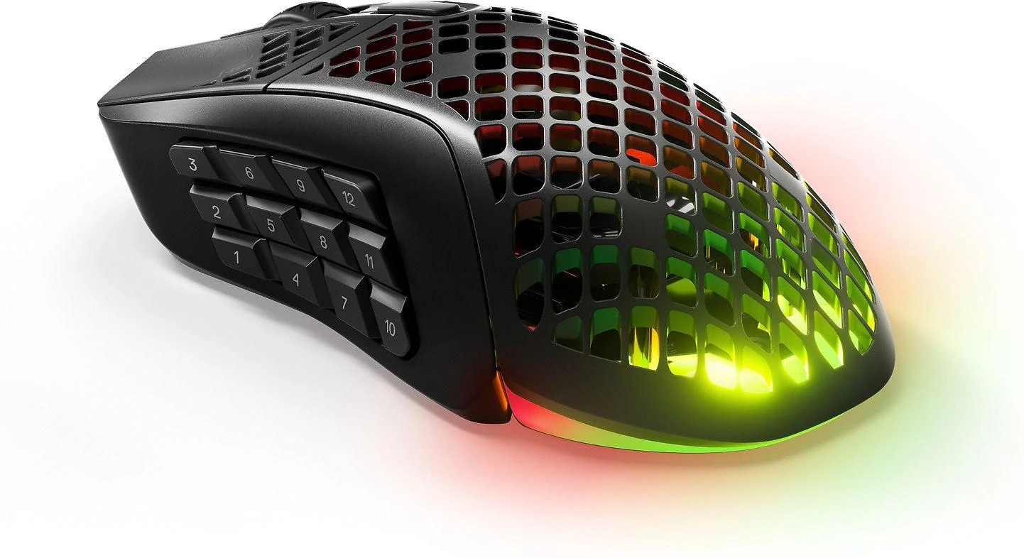 Belaidė žaidimų pelė SteelSeries Aerox 9 Onyx, Juodos spalvos