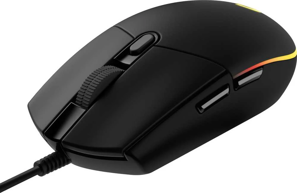 Žaidimų pelė Logitech G203 Lightsync RGB, Juodos spalvos