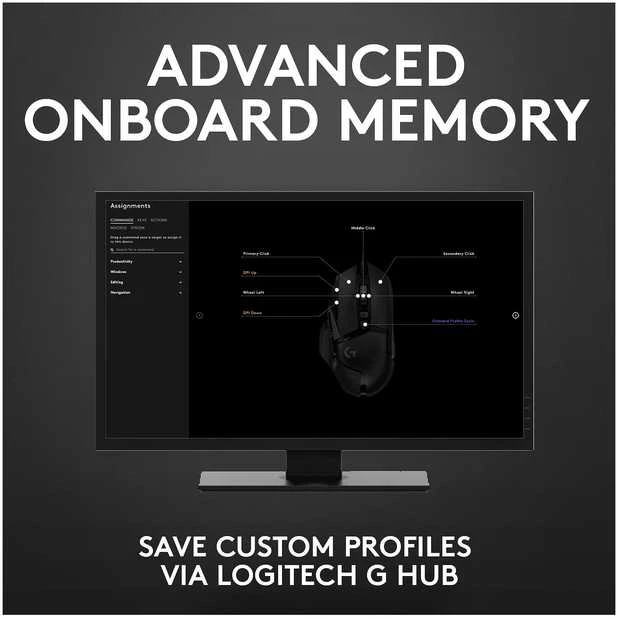 Pelė žaidimams Logitech G502 HERO