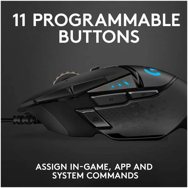 Pelė žaidimams Logitech G502 HERO