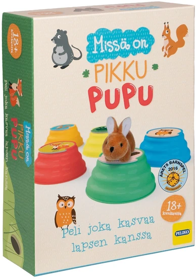 Peliko Missä on pikku pupu -peli