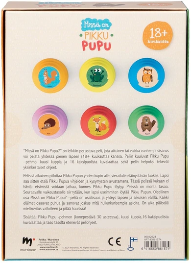 Peliko Missä on pikku pupu -peli