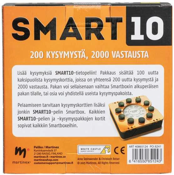 Peliko Smart10 Kysymykset 6 -lisäkortit