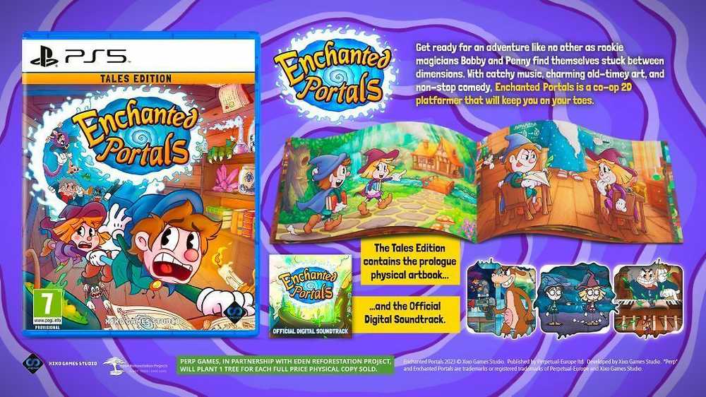 Perp Games Cenega Enchanted Portals Playstation 5