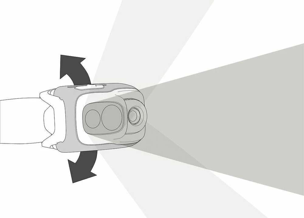 Petzl E095BB00 SWIFT RL juodas