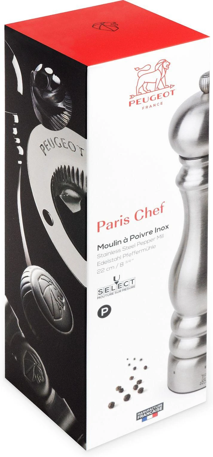 Peugeot Mill Pipirų malūnas Paris Chef 18/10