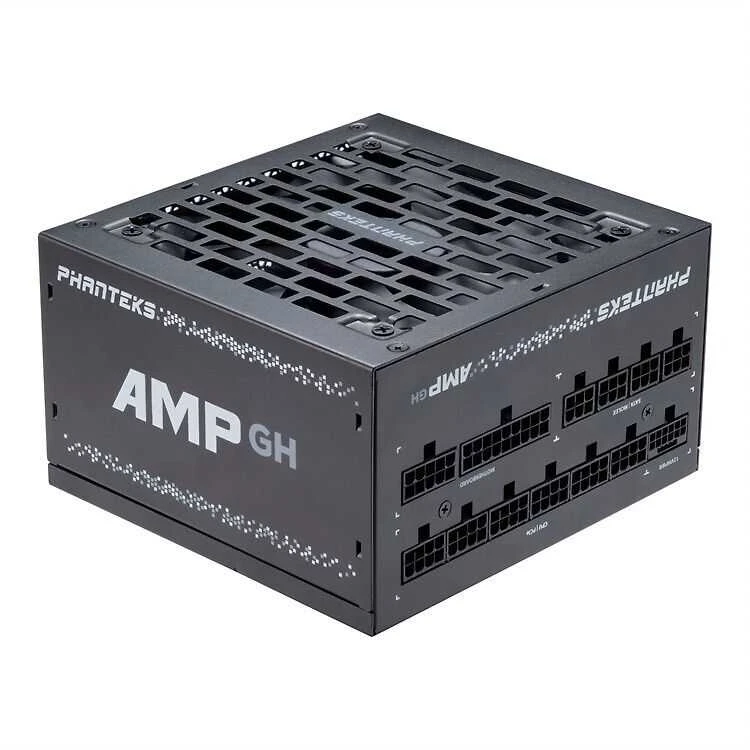 PHANTEKS AMP GH 1200W 80 PLUS Platinum PSU, PCIe 5.1, ATX 3.1 – 1.200 Watt, juodos spalvos