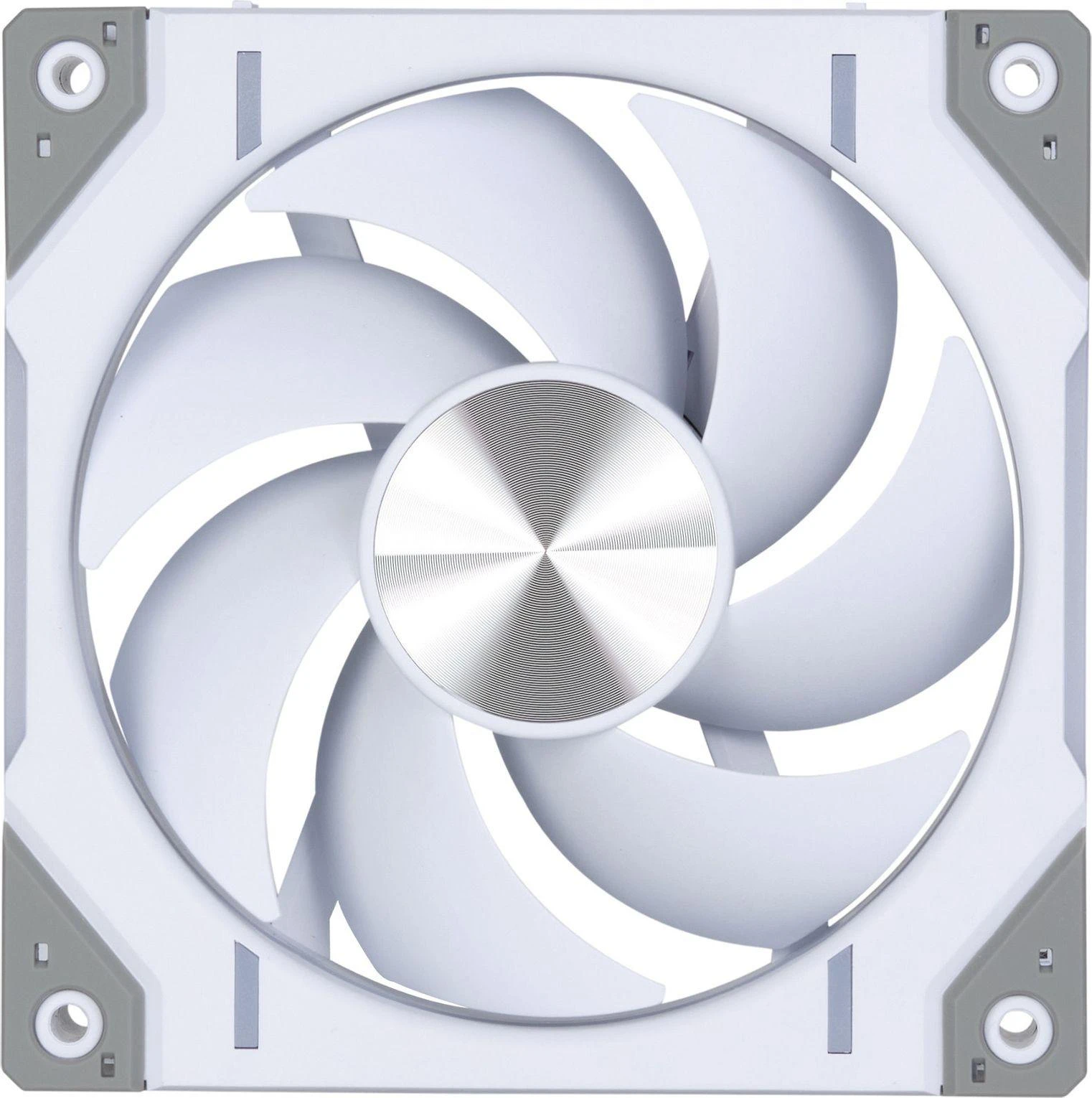 PHANTEKS D30 PWM Regular Airflow D-RGB fan – 120mm, baltos spalvos