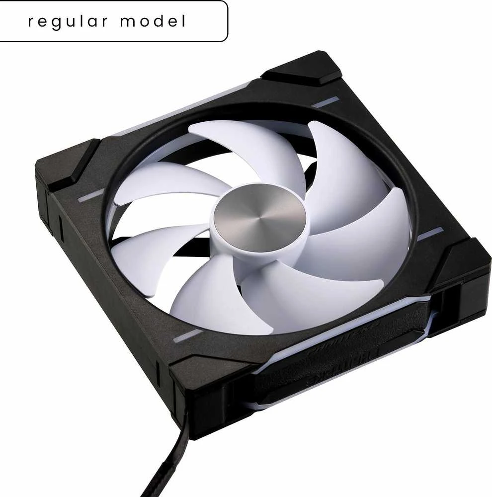 Phanteks D30 PWM Regular Airflow, D-RGB korpuso ventiliatorius, 3-pack – 140mm, juodos spalvos