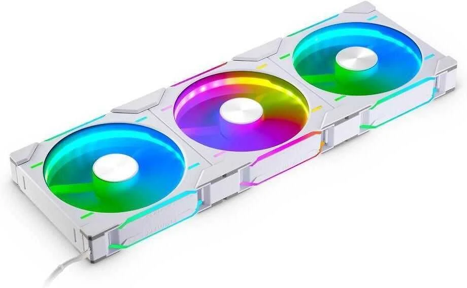 Phanteks D30 PWM Regular Airflow, D-RGB korpuso ventiliatorius, 3-pack – 140mm, baltos spalvos