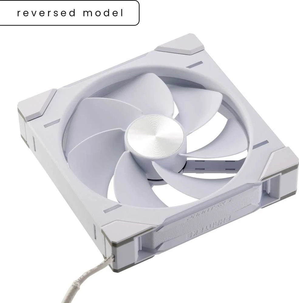 Aušintuvas Phanteks D30-140 PWM DRGB PWM Triple Fan Pack, baltos spalvos