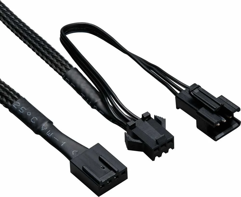 Phanteks D30 PWM Reverse Airflow, D-RGB korpuso ventiliatorius, 3-pack – 140mm, juodos spalvos