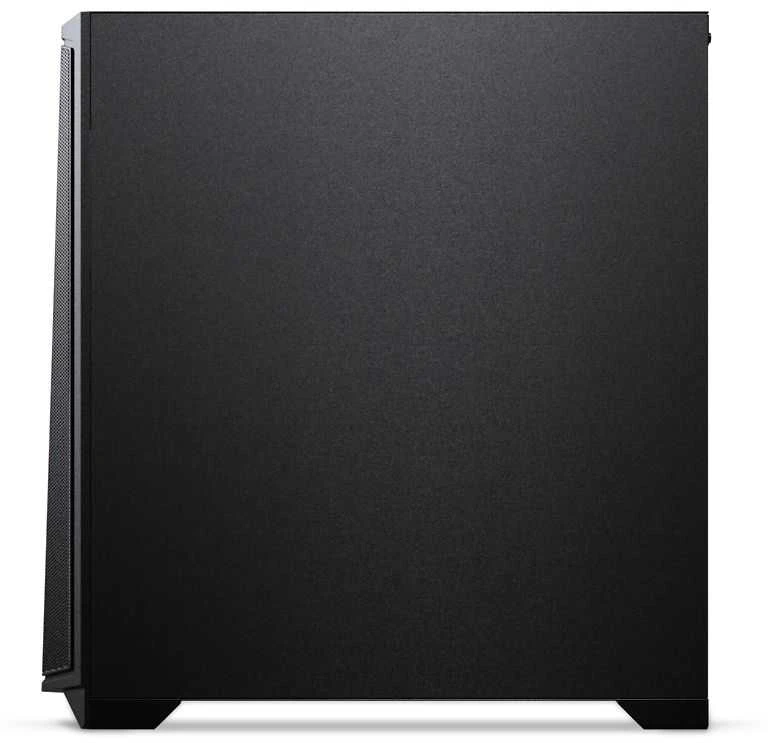 Phanteks Eclipse G370A kompiuterio korpusas, Mid Tower, SSI-EEB, RGB, Tempered Glass – including 3x 120mm Fans, juodos spalvos