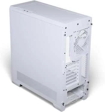 PHANTEKS Eclipse G400A PC-kompiuterio korpusas, Midi-Tower, E-ATX, Tempered Glass, D-RGB – baltos spalvos