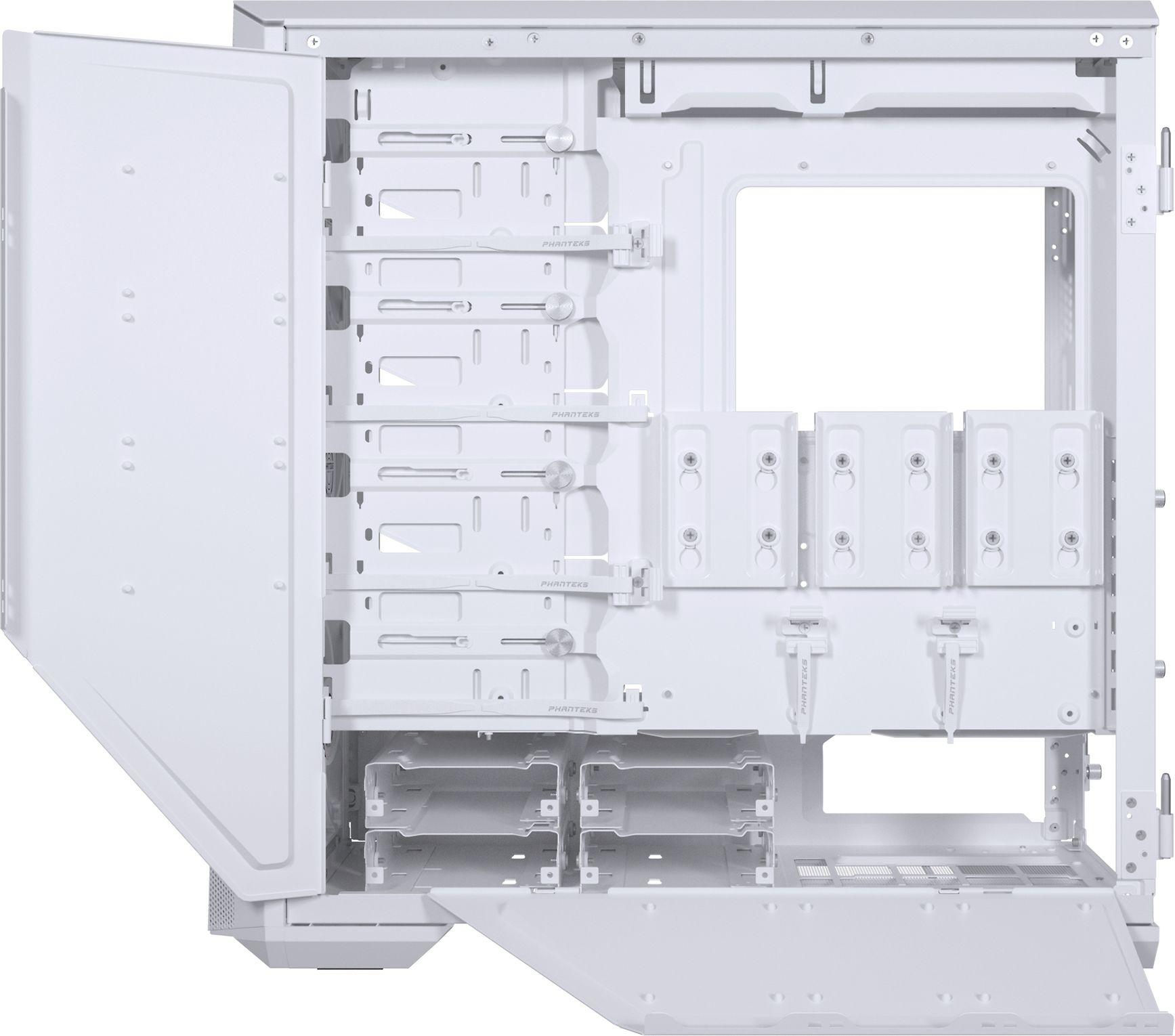PHANTEKS Eclipse G500A D-RGB Mid-Tower tipo kompiuterio korpusas, grūdintas stiklas – baltos spalvos