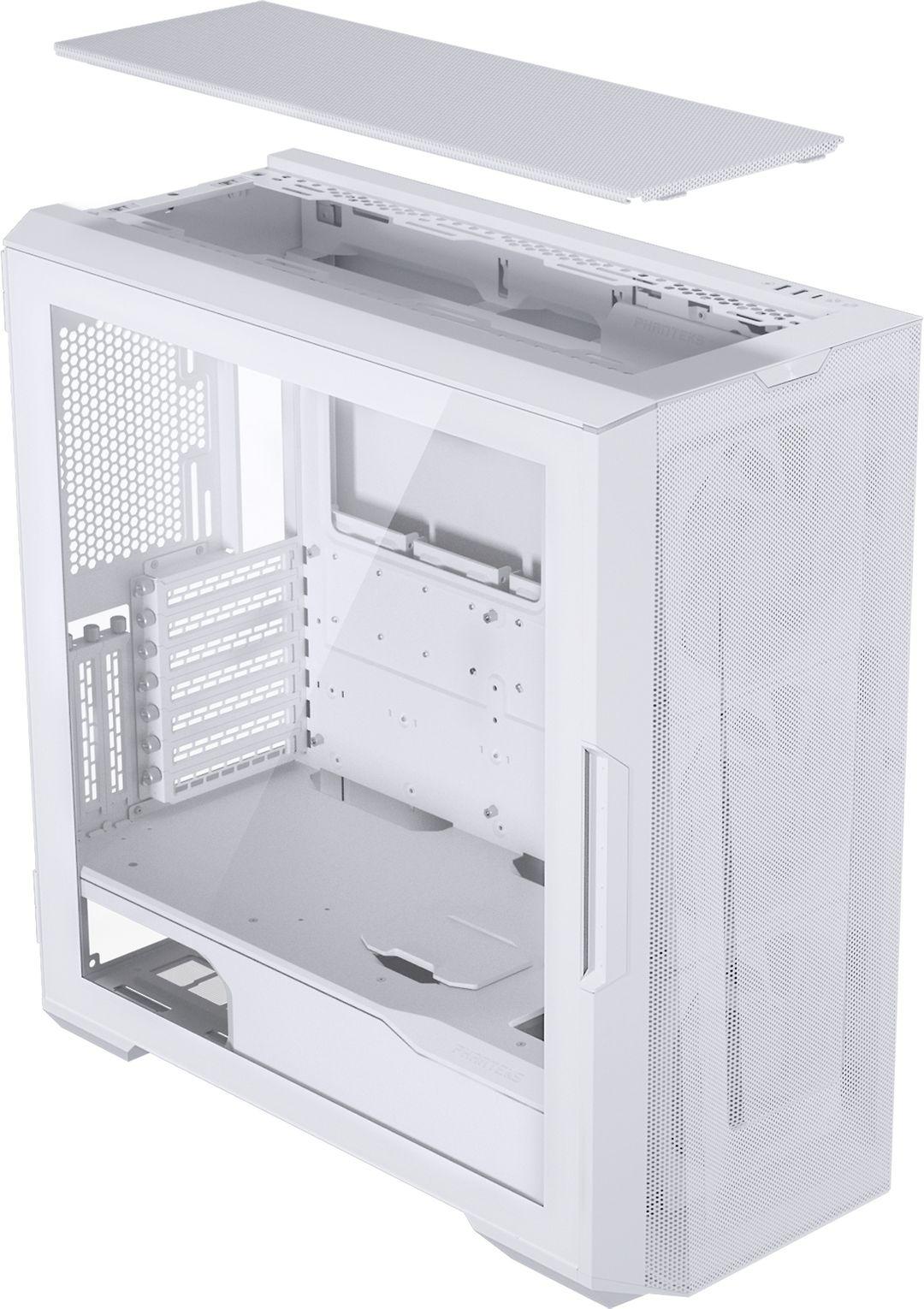 PHANTEKS Eclipse G500A D-RGB Mid-Tower tipo kompiuterio korpusas, grūdintas stiklas – baltos spalvos